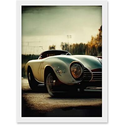 Doppelganger33 LTD Classic Sports Car Cinematic Beauty Shot Nostalgic Print Artwork Framed A3 Wall Art Print Doppelganger33 LTD Classic Sports Car Cinematic Beauty Shot Nostalgic Print Artwork Framed A3 Wall Art Print