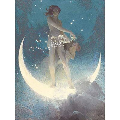 Fine Art Prints Edwin Blashfield Spring Scattering Stars Painting Art Print Canvas Premium Wall Decor Poster Mural Fine Art Prints Edwin Blashfield Spring Scattering Stars Painting Art Print Canvas Premium Wall Decor Poster Mural