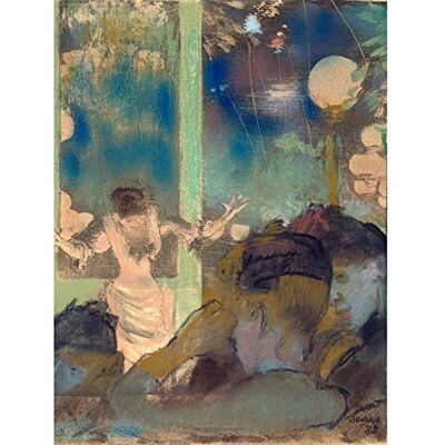 Fine Art Prints Edgar Degas Mademoiselle Becat At The Cafe Des Ambassadeurs Unframed Wall Art Print Poster Home Decor Premium Fine Art Prints Edgar Degas Mademoiselle Becat At The Cafe Des Ambassadeurs Unframed Wall Art Print Poster Home Decor Premium