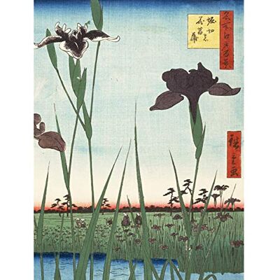 Fine Art Prints Utagawa Hiroshige Horikiri Iris Garden Large Art Print Poster Wall Decor Premium Mural Fine Art Prints Utagawa Hiroshige Horikiri Iris Garden Large Art Print Poster Wall Decor Premium Mural