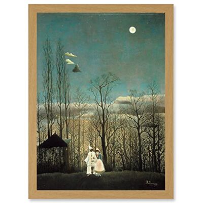 Artery8 - Henri Rousseau A Carnival Evening - Light Oak - A4 Artery8 - Henri Rousseau A Carnival Evening - Light Oak - A4