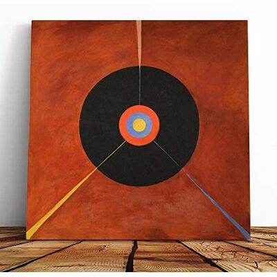 Big Box Art Canvas Print Wall Art Hilma af Klint The Swan 2 Mounted and Stretched Box Frame Picture Home Decor for Kitchen, Living, Dining Room, Bedroom, Hallway, Multi-Colour, 14x14 Inch Big Box Art Canvas Print Wall Art Hilma af Klint The Swan 2 Mounted and Stretched Box Frame Picture Home Decor for Kitchen, Living, Dining Room, Bedroom, Hallway, Multi-Colour, 14x14 Inch