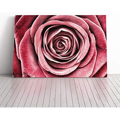 Big Box Art Canvas Print Wall Art Flower Pink Rose (3) Mounted and Stretched Box Frame Picture Home Decor for Kitchen, Living, Dining Room, Bedroom, Hallway, Multi-Colour, 20x14 Inch Big Box Art Canvas Print Wall Art Flower Pink Rose (3) Mounted and Stretched Box Frame Picture Home Decor for Kitchen, Living, Dining Room, Bedroom, Hallway, Multi-Colour, 20x14 Inch