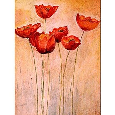 Fine Art Prints Flower Red Poppies Painting Art Print Canvas Premium Wall Decor Poster Fine Art Prints Flower Red Poppies Painting Art Print Canvas Premium Wall Decor Poster