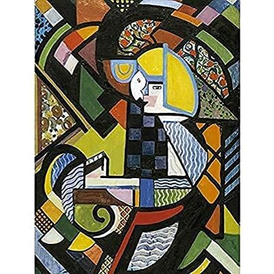 Fine Art Prints Sayen Daughter In Rocker Modernist Abstract Painting Art Print Canvas Premium Wall Decor Poster Mural Fine Art Prints Sayen Daughter In Rocker Modernist Abstract Painting Art Print Canvas Premium Wall Decor Poster Mural