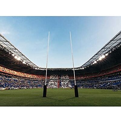 Artery8 Serer Rugby Goal Posts World Cup Stadium Sport Photo Art Print Canvas Premium Wall Decor Poster Mural Artery8 Serer Rugby Goal Posts World Cup Stadium Sport Photo Art Print Canvas Premium Wall Decor Poster Mural