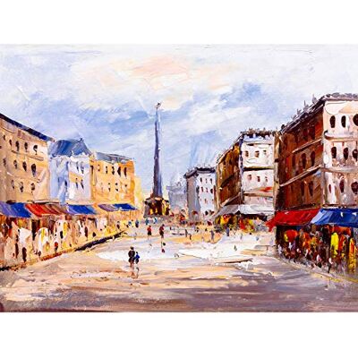 Fine Art Prints European Cityscape Painting Large Wall Art Print Canvas Premium Poster Fine Art Prints European Cityscape Painting Large Wall Art Print Canvas Premium Poster