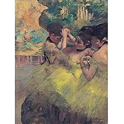 Fine Art Prints Degas Yellow Dancers In Wings Impressionist Painting Art Print Canvas Premium Wall Decor Poster Mural Fine Art Prints Degas Yellow Dancers In Wings Impressionist Painting Art Print Canvas Premium Wall Decor Poster Mural