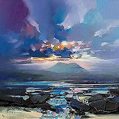 Scott Art Group WDC98212 The West Coast Blues III Canvas Print, Wood, Multi-Colour, 85 x 85 x 1.3 cm Scott Art Group WDC98212 The West Coast Blues III Canvas Print, Wood, Multi-Colour, 85 x 85 x 1.3 cm