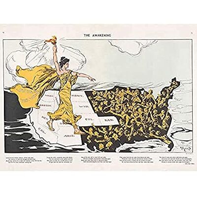 Fine Art Prints Mayer Awakening Votes Women Liberty Map Art Print Canvas Premium Wall Decor Poster Mural Fine Art Prints Mayer Awakening Votes Women Liberty Map Art Print Canvas Premium Wall Decor Poster Mural