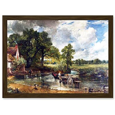 Artery8 - The Hay Wain by John Constable - A4 - Framed - Wall Art Print Artery8 - The Hay Wain by John Constable - A4 - Framed - Wall Art Print