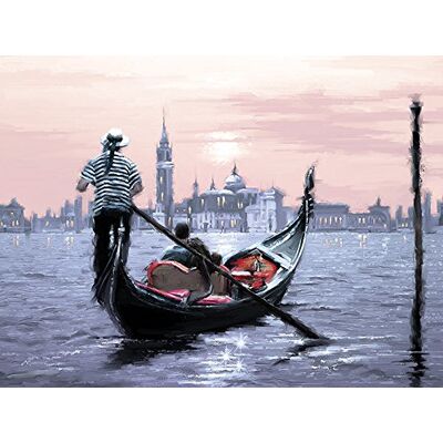 The Art Group Richard Macneil (Venice) -Canvas Print 60 x 80cm, Wood, Multicolour, 60 x 80 x 1.3 cm The Art Group Richard Macneil (Venice) -Canvas Print 60 x 80cm, Wood, Multicolour, 60 x 80 x 1.3 cm