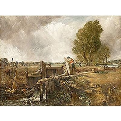 Fine Art Prints John Constable Study Of A Boat Passing A Lock Art Print Canvas Premium Wall Decor Poster Mural Fine Art Prints John Constable Study Of A Boat Passing A Lock Art Print Canvas Premium Wall Decor Poster Mural