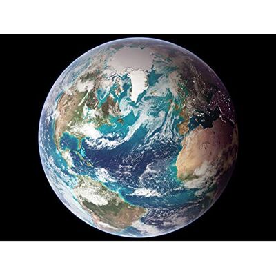 Artery8 Blue Marble Earth Western Hemisphere Photograph Art Print Canvas Premium Wall Decor Poster Mural Artery8 Blue Marble Earth Western Hemisphere Photograph Art Print Canvas Premium Wall Decor Poster Mural