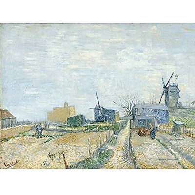 Fine Art Prints Vincent Van Gogh Montmartre Molens En Moestuinen Cropped Unframed Wall Art Print Poster Home Decor Premium Fine Art Prints Vincent Van Gogh Montmartre Molens En Moestuinen Cropped Unframed Wall Art Print Poster Home Decor Premium