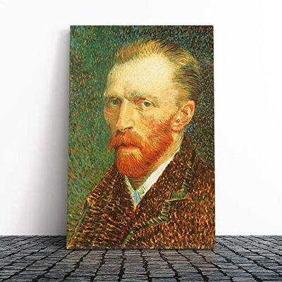 Big Box Art Canvas Print Wall Art Vincent Van Gogh Self Portrait (4) Mounted & Stretched Box Frame Picture Home Decor for Kitchen, Living Room, Bedroom, Hallway, Multi-Colour, 20x14 Inch Big Box Art Canvas Print Wall Art Vincent Van Gogh Self Portrait (4) Mounted & Stretched Box Frame Picture Home Decor for Kitchen, Living Room, Bedroom, Hallway, Multi-Colour, 20x14 Inch