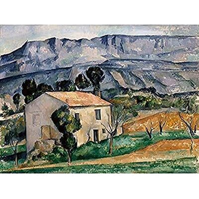 Fine Art Prints Cezanne Paul House In Provence Art Print Canvas Premium Wall Decor Poster Mural Fine Art Prints Cezanne Paul House In Provence Art Print Canvas Premium Wall Decor Poster Mural