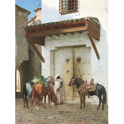 Fine Art Prints Gerome Horses Held By Slave Painting Large Print Poster Wall Art Decor Picture Fine Art Prints Gerome Horses Held By Slave Painting Large Print Poster Wall Art Decor Picture