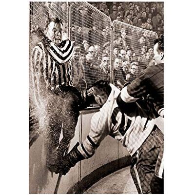 Wee Blue Coo Sport Photo Ice Hockey Slam Howe Hannigan Cool Picture Wall Art Print Wee Blue Coo Sport Photo Ice Hockey Slam Howe Hannigan Cool Picture Wall Art Print