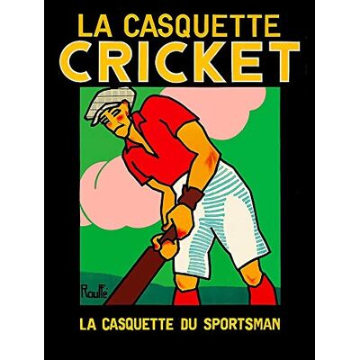 Wee Blue Coo Advert Clothing Fashion Sport Hat Cricket Bat France Art Print Poster Wall Decor 12X16 Inch Wee Blue Coo Advert Clothing Fashion Sport Hat Cricket Bat France Art Print Poster Wall Decor 12X16 Inch