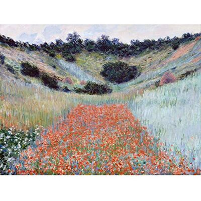 Fine Art Prints Claude Monet Poppy Field In A Hollow Near Giverny Large Wall Art Print Canvas Premium Poster Mural Fine Art Prints Claude Monet Poppy Field In A Hollow Near Giverny Large Wall Art Print Canvas Premium Poster Mural