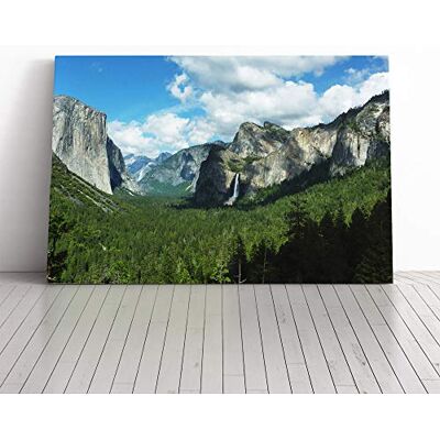Big Box Art Landscape Yosemite National Park Mountains Canvas Wall Art Print 20x14 Inch Big Box Art Landscape Yosemite National Park Mountains Canvas Wall Art Print 20x14 Inch