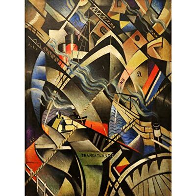 Fine Art Prints Nevinson The Arrival Abstract Futurist Painting Unframed Wall Art Print Poster Home Decor Premium Fine Art Prints Nevinson The Arrival Abstract Futurist Painting Unframed Wall Art Print Poster Home Decor Premium