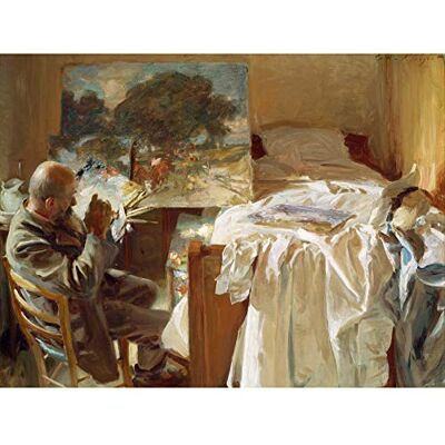 Fine Art Prints John Singer Sargent An Artist In His Studio Large Wall Art Print Canvas Premium Poster Mural Fine Art Prints John Singer Sargent An Artist In His Studio Large Wall Art Print Canvas Premium Poster Mural