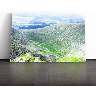 Big Box Art Landscape Ben Nevis Mountain Canvas Wall Art Print 20x14 Inch Ready to Hang, Gallery Wrapped, Fade-Resistant Inks, Securely Packaged, UK Made Big Box Art Landscape Ben Nevis Mountain Canvas Wall Art Print 20x14 Inch Ready to Hang, Gallery Wrapped, Fade-Resistant Inks, Securely Packaged, UK Made