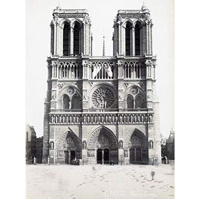 Artery8 Notre Dame Paris France Vintage Photograph Premium Wall Art Canvas Print 18X24 Inch Artery8 Notre Dame Paris France Vintage Photograph Premium Wall Art Canvas Print 18X24 Inch