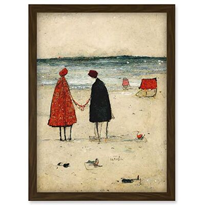 Artery8 Perfect Day For A Walk - Brown - A4 - Art Print Artery8 Perfect Day For A Walk - Brown - A4 - Art Print