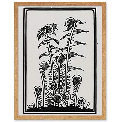 Artery8 Julie De Graag Ferns Plants Nature 1920 Art Print Framed Poster Wall Decor 12x16 inch Artery8 Julie De Graag Ferns Plants Nature 1920 Art Print Framed Poster Wall Decor 12x16 inch