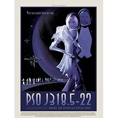 Fine Art Prints PSO J318.5-22 Nightlife Never Ends NASA Space Tours Travel Premium Wall Art Canvas Print 45,7 x 61 cm Fine Art Prints PSO J318.5-22 Nightlife Never Ends NASA Space Tours Travel Premium Wall Art Canvas Print 45,7 x 61 cm
