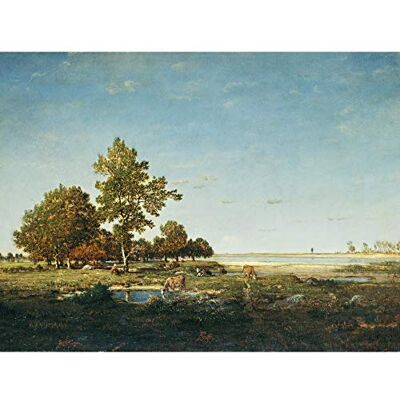 Fine Art Prints Rousseau Landscape Clump Of Trees Painting Premium Wall Art Canvas Print 18X24 Inch Fine Art Prints Rousseau Landscape Clump Of Trees Painting Premium Wall Art Canvas Print 18X24 Inch