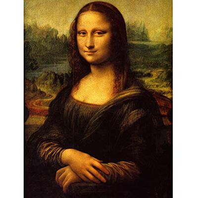Wee Blue Coo Bumblebeaver LEONARDO DI SER PIERO DA VINCI MONA LISA OLD MASTER ART PAINTING PRINT 12x16 inch 30x40cm 1888OM Wee Blue Coo Bumblebeaver LEONARDO DI SER PIERO DA VINCI MONA LISA OLD MASTER ART PAINTING PRINT 12x16 inch 30x40cm 1888OM