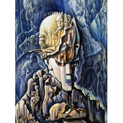 Fine Art Prints Berlin Surreal Face Horror Portrait Painting Unframed Wall Art Print Poster Home Decor Premium Fine Art Prints Berlin Surreal Face Horror Portrait Painting Unframed Wall Art Print Poster Home Decor Premium