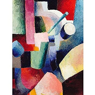 Fine Art Prints August Macke Colored Composition Of Forms 1914 Art Print Canvas Premium Wall Decor Poster Mural Fine Art Prints August Macke Colored Composition Of Forms 1914 Art Print Canvas Premium Wall Decor Poster Mural