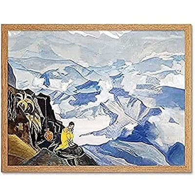 Fine Art Prints Roerich Drops Of Life Mountain Landscape Painting Unframed Wall Art Print Poster Home Decor Premium Fine Art Prints Roerich Drops Of Life Mountain Landscape Painting Unframed Wall Art Print Poster Home Decor Premium