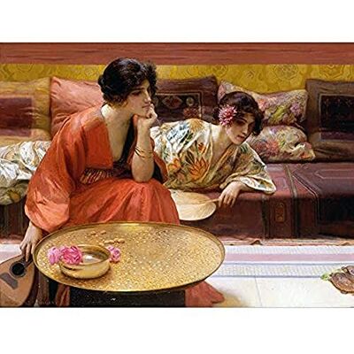 Fine Art Prints Mowbray Idle Hours Women Lounging Painting Unframed Wall Art Print Poster Home Decor Premium Fine Art Prints Mowbray Idle Hours Women Lounging Painting Unframed Wall Art Print Poster Home Decor Premium