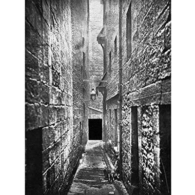 Fine Art Prints Annan Close Saltmarket Glasgow Scotland Vintage Street Photography Large Print Poster Wall Art Decor Picture Fine Art Prints Annan Close Saltmarket Glasgow Scotland Vintage Street Photography Large Print Poster Wall Art Decor Picture