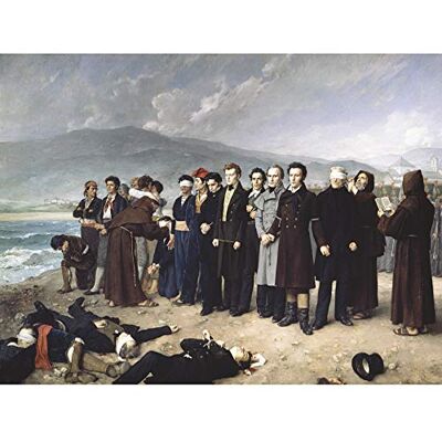 Fine Art Prints Gisbert Firing Squad Execution Torrijos Painting Art Print Canvas Premium Wall Decor Poster Mural Fine Art Prints Gisbert Firing Squad Execution Torrijos Painting Art Print Canvas Premium Wall Decor Poster Mural