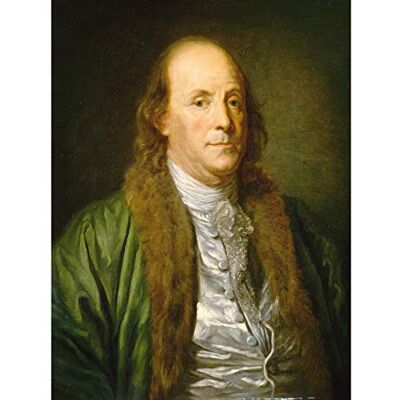 Fine Art Prints Greuze Portrait Benjamin Franklin American Painting Large Wall Art Print Canvas Premium Mural Fine Art Prints Greuze Portrait Benjamin Franklin American Painting Large Wall Art Print Canvas Premium Mural