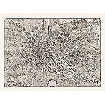 Fine Art Prints Bretez Lucas Turgot 1736 Paris City France Map Art Print Canvas Premium Wall Decor Poster Mural Fine Art Prints Bretez Lucas Turgot 1736 Paris City France Map Art Print Canvas Premium Wall Decor Poster Mural