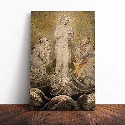 Big Box Art Canvas Print Wall Art William Blake Illustration 4 Mounted and Stretched Box Frame Picture Home Decor for Kitchen, Living, Dining Room, Bedroom, Hallway, Multi-Colour, 20x14 Inch Big Box Art Canvas Print Wall Art William Blake Illustration 4 Mounted and Stretched Box Frame Picture Home Decor for Kitchen, Living, Dining Room, Bedroom, Hallway, Multi-Colour, 20x14 Inch