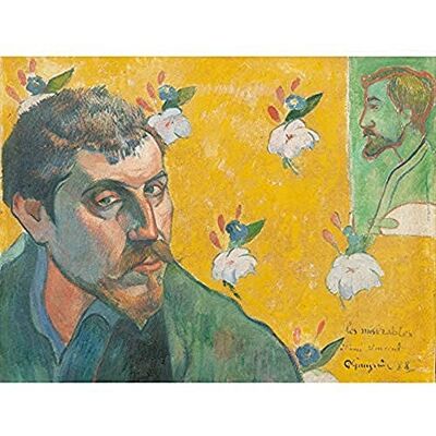Fine Art Prints Paul Gauguin Self Portrait Les Miserables Art Print Canvas Premium Wall Decor Poster Mural Fine Art Prints Paul Gauguin Self Portrait Les Miserables Art Print Canvas Premium Wall Decor Poster Mural