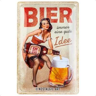 Nostalgic-Art Retro Tin Sign 20 x 30 cm Beer Always a Good Idea Nostalgic-Art Retro Tin Sign 20 x 30 cm Beer Always a Good Idea