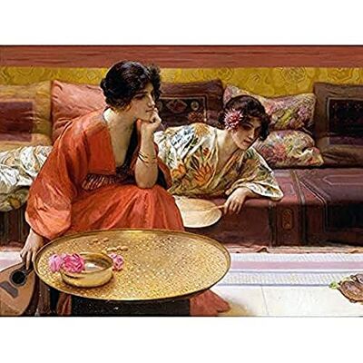 Fine Art Prints Mowbray Idle Hours Women Lounging Painting Art Print Canvas Premium Wall Decor Poster Mural Fine Art Prints Mowbray Idle Hours Women Lounging Painting Art Print Canvas Premium Wall Decor Poster Mural