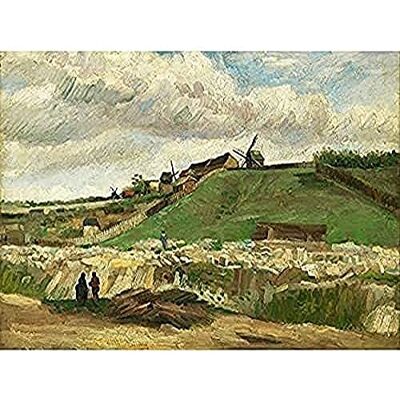 Fine Art Prints Vincent Van Gogh The Hill Of Montmartre With Stone Quarry Art Print Canvas Premium Wall Decor Poster Mural Fine Art Prints Vincent Van Gogh The Hill Of Montmartre With Stone Quarry Art Print Canvas Premium Wall Decor Poster Mural