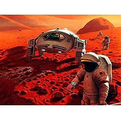 Fine Art Prints Space NASA Humans On Mars Planet Rover Illustration Art Print Canvas Premium Wall Decor Poster Mural Fine Art Prints Space NASA Humans On Mars Planet Rover Illustration Art Print Canvas Premium Wall Decor Poster Mural