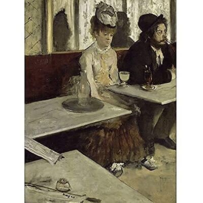 Fine Art Prints Edgar Degas In A Cafe Art Print Canvas Premium Wall Decor Poster Mural Fine Art Prints Edgar Degas In A Cafe Art Print Canvas Premium Wall Decor Poster Mural